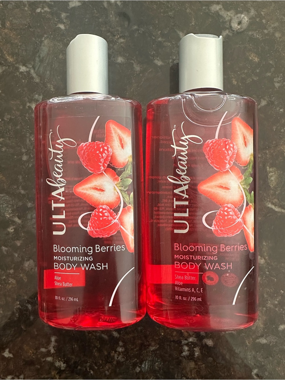 ULTA Blooming Berries Moisturizing Body Wash - 2 bottles